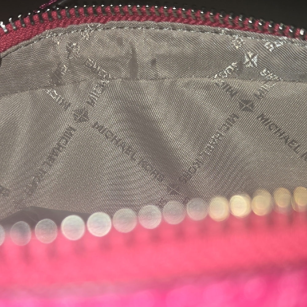 Michael Kors Authentic Jet Set Chain‎ Crossbody Dragonfruit - Picture 6 of 7
